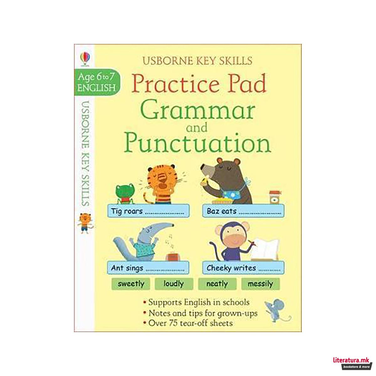 Grammar & Punctuation Practice Pad 6-7 