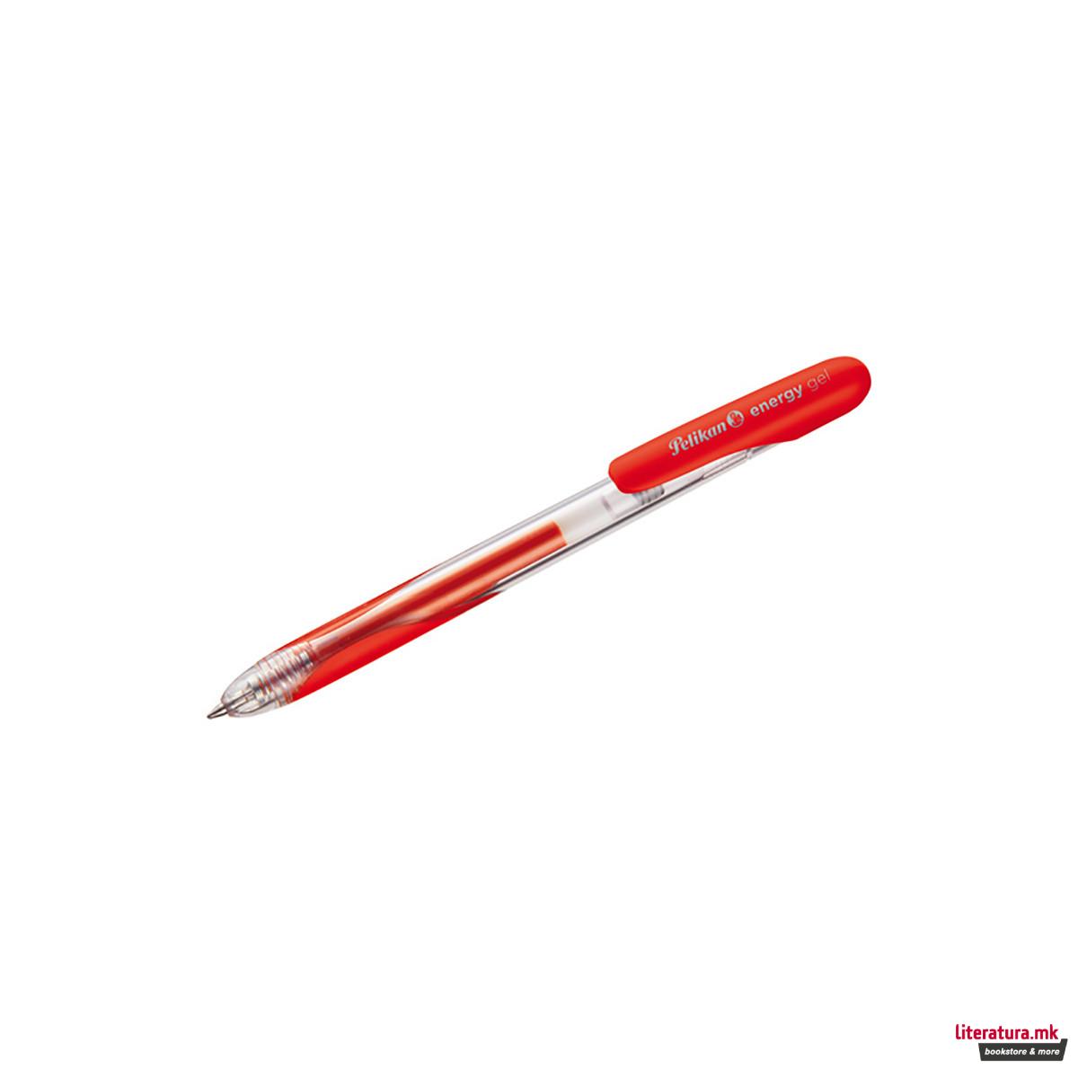 Гел пенкало,Pelikan, Energy, црвено 