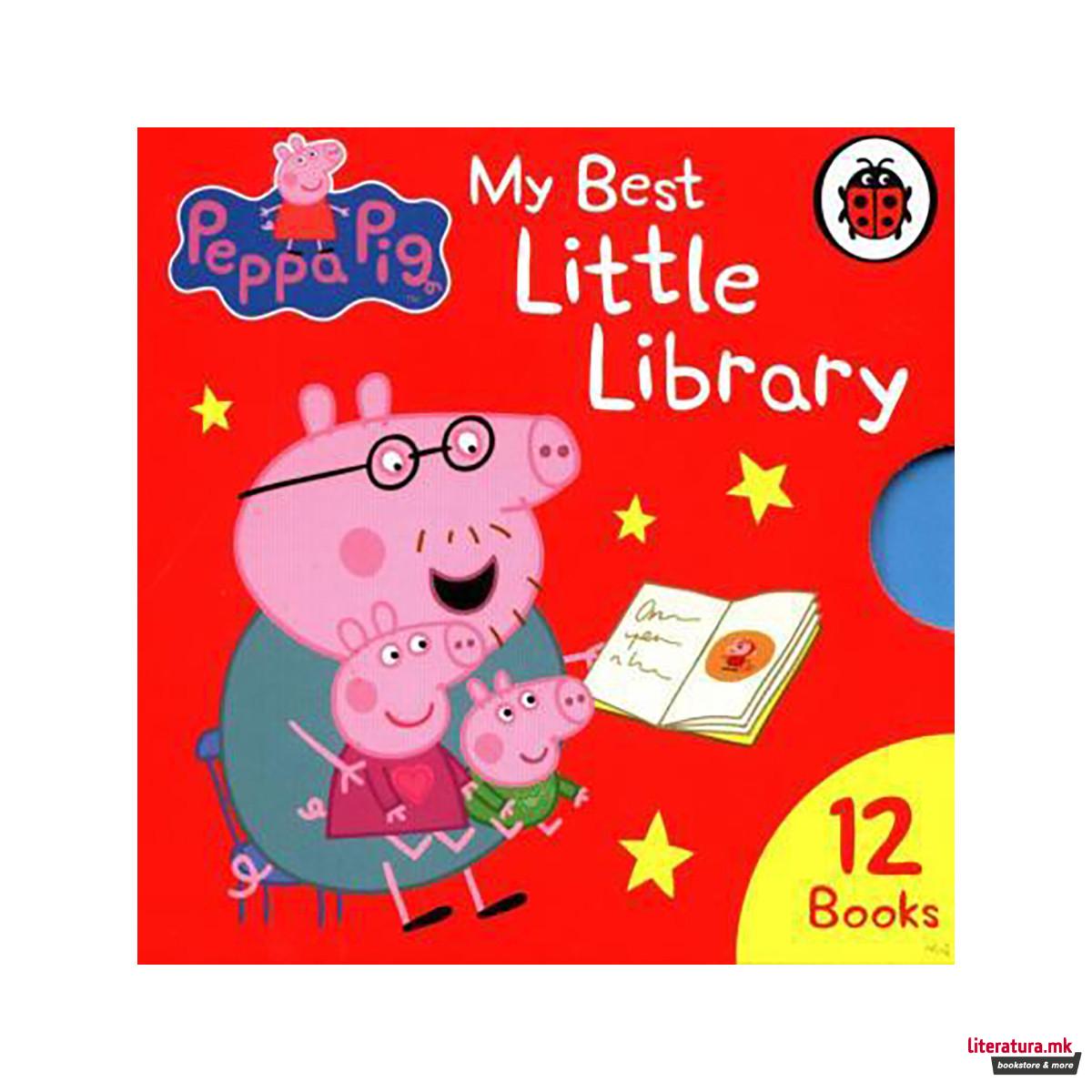 Peppa Pig My Best Little Library 12 Books 