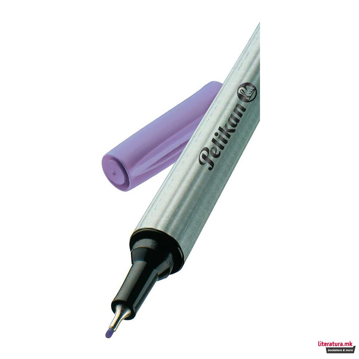Фајнлајнер, Pelikan, 96, 0.4мм, виолетов 