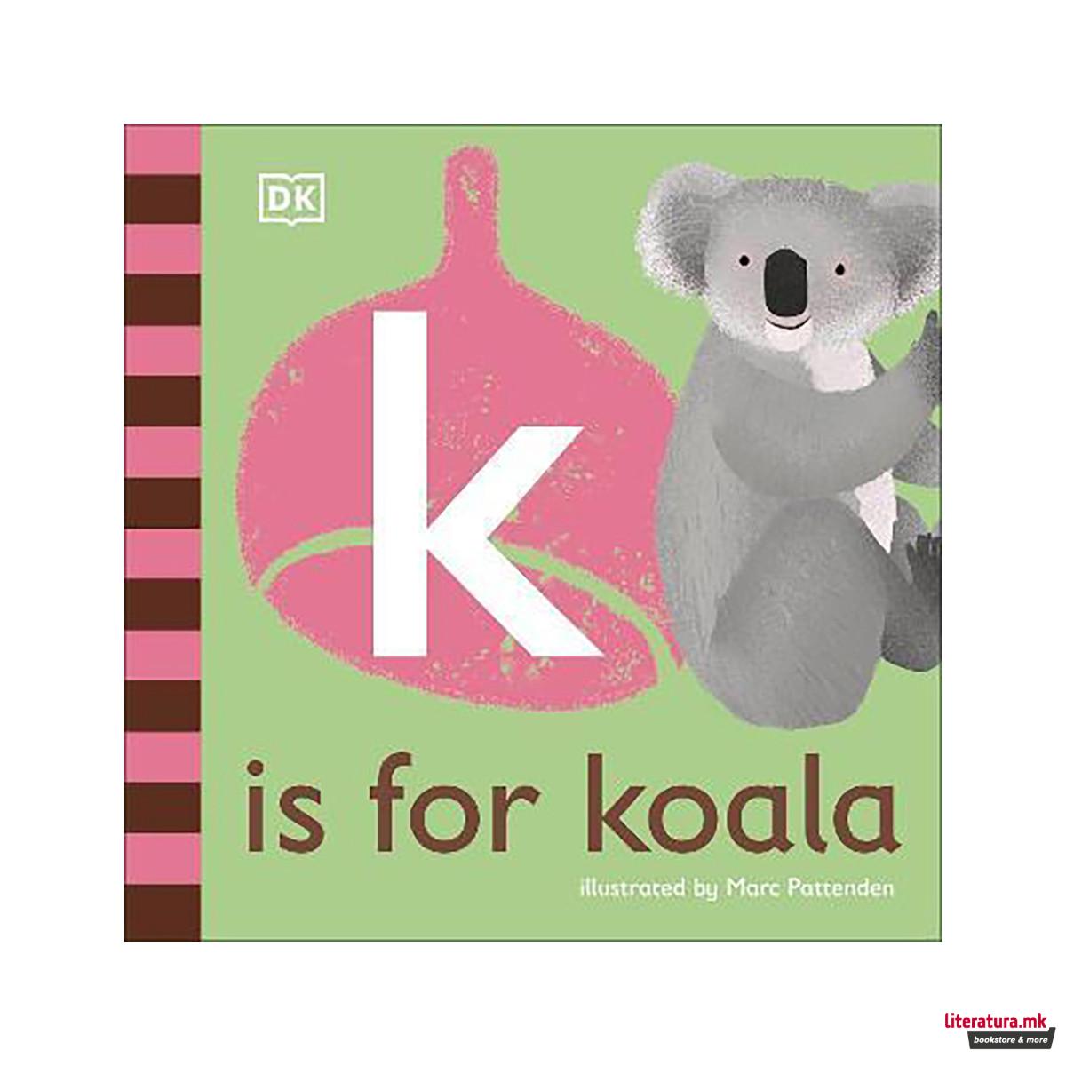 K is for Koala 