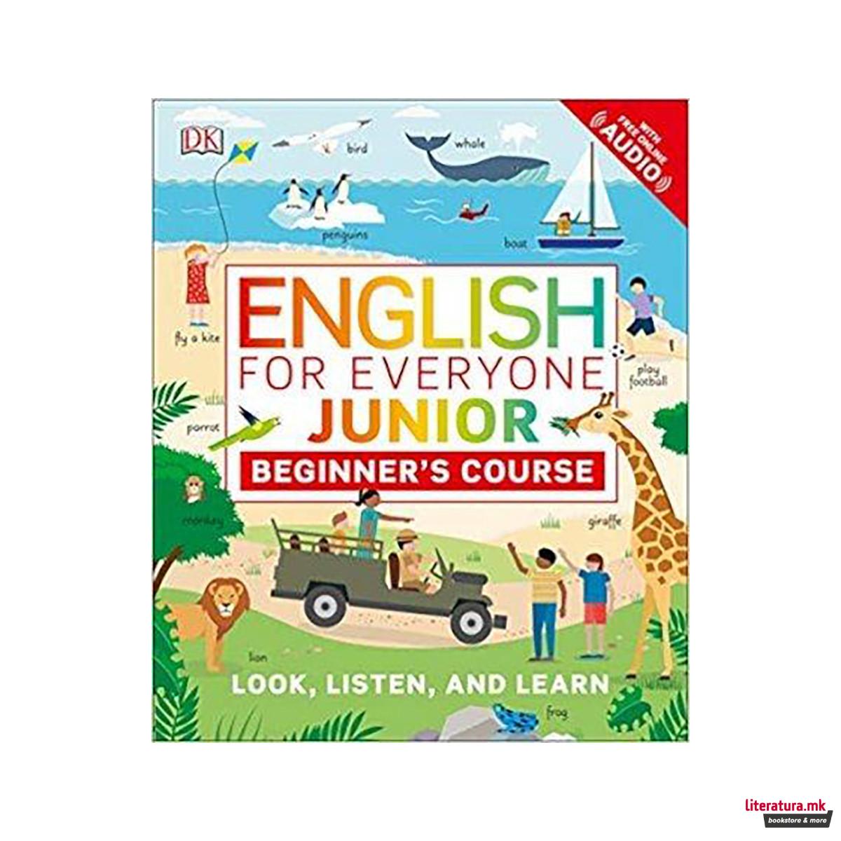 English for Everyone Junior Beginner's Course : Look, Listen and Learn 