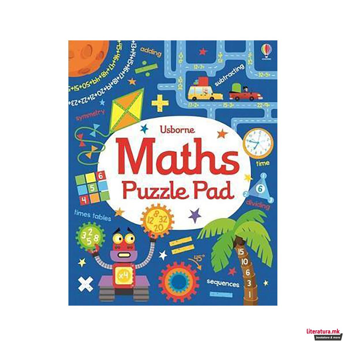 Maths Puzzles Pad 