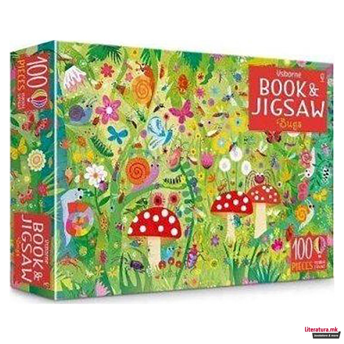 Usborne Book and Jigsaw Bugs 