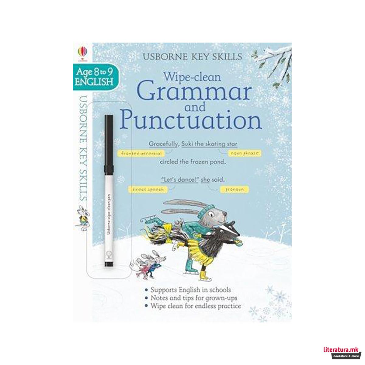 Wipe-Clean Grammar & Punctuation 8-9 