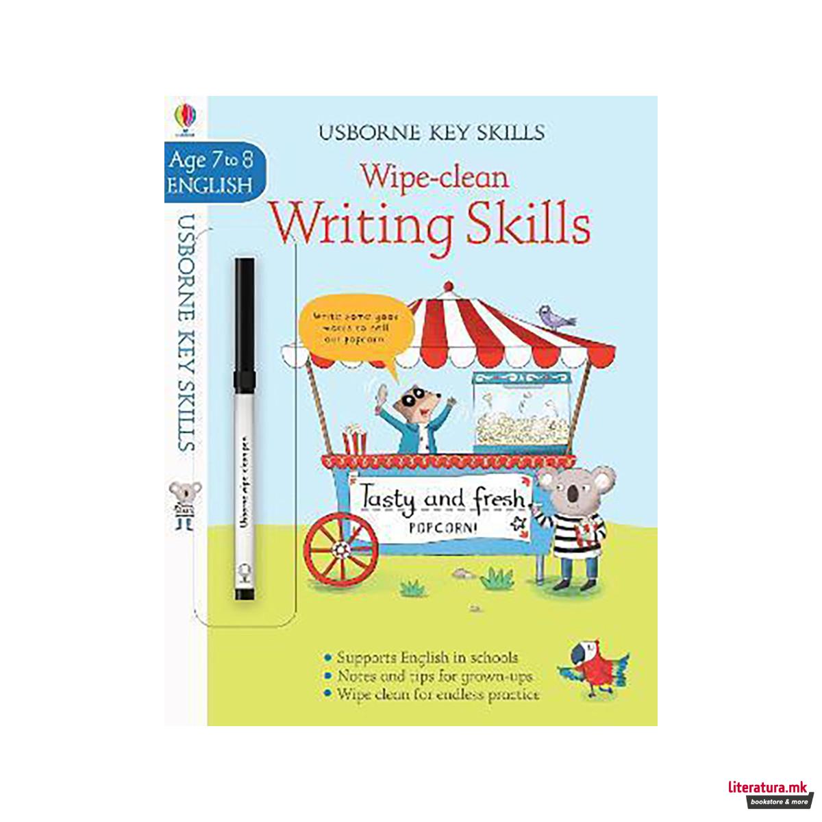 Wipe-clean Writing Skills 7-8 