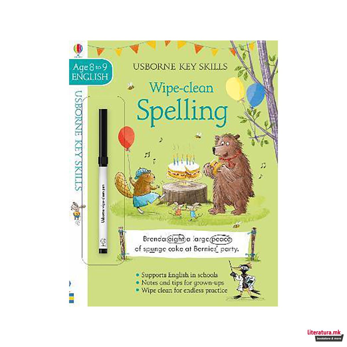 Wipe-Clean Spelling 8-9 