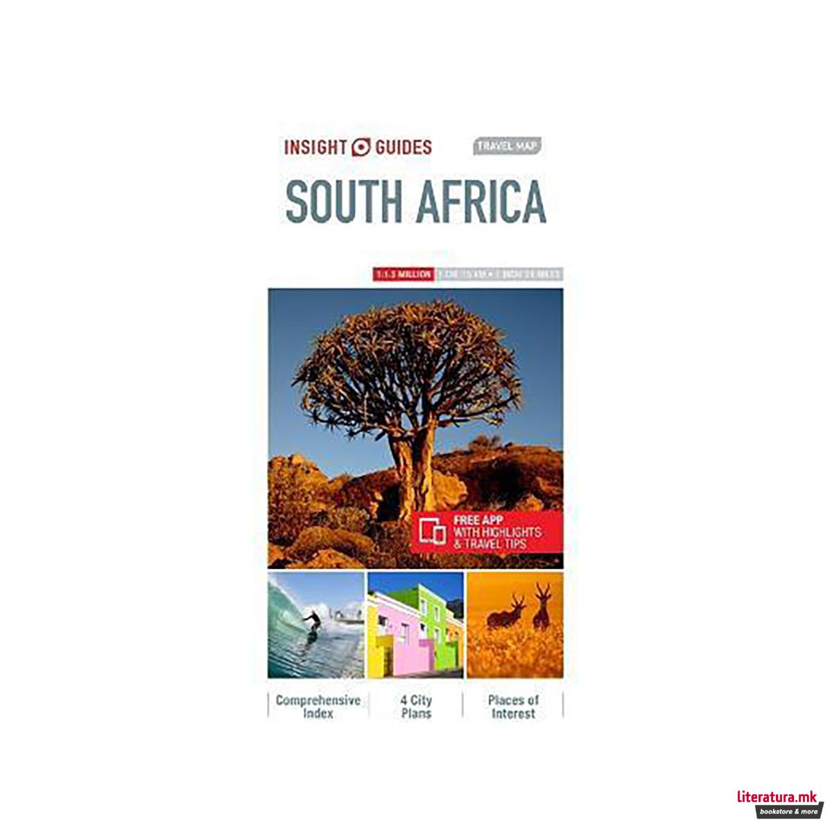 Insight Guides Travel Map South Africa 