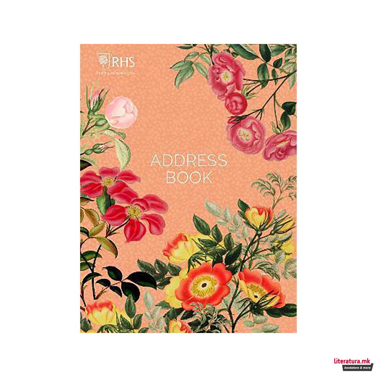 Royal Horticultural Society Desk Address Book 