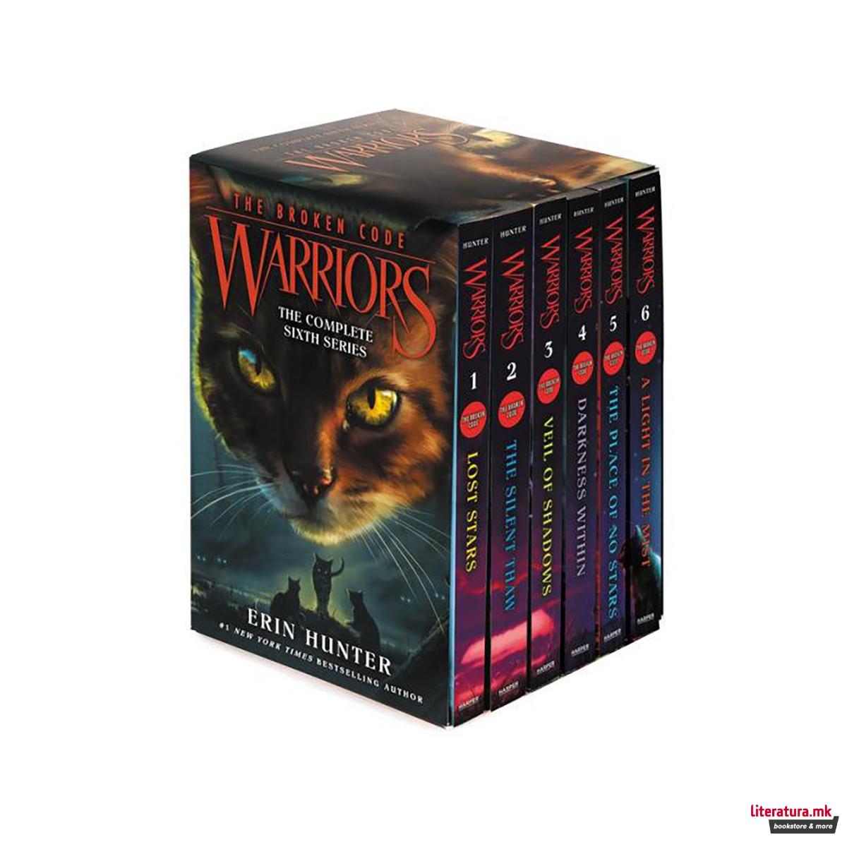 Warriors: The Broken Code 6-Book Box Set 