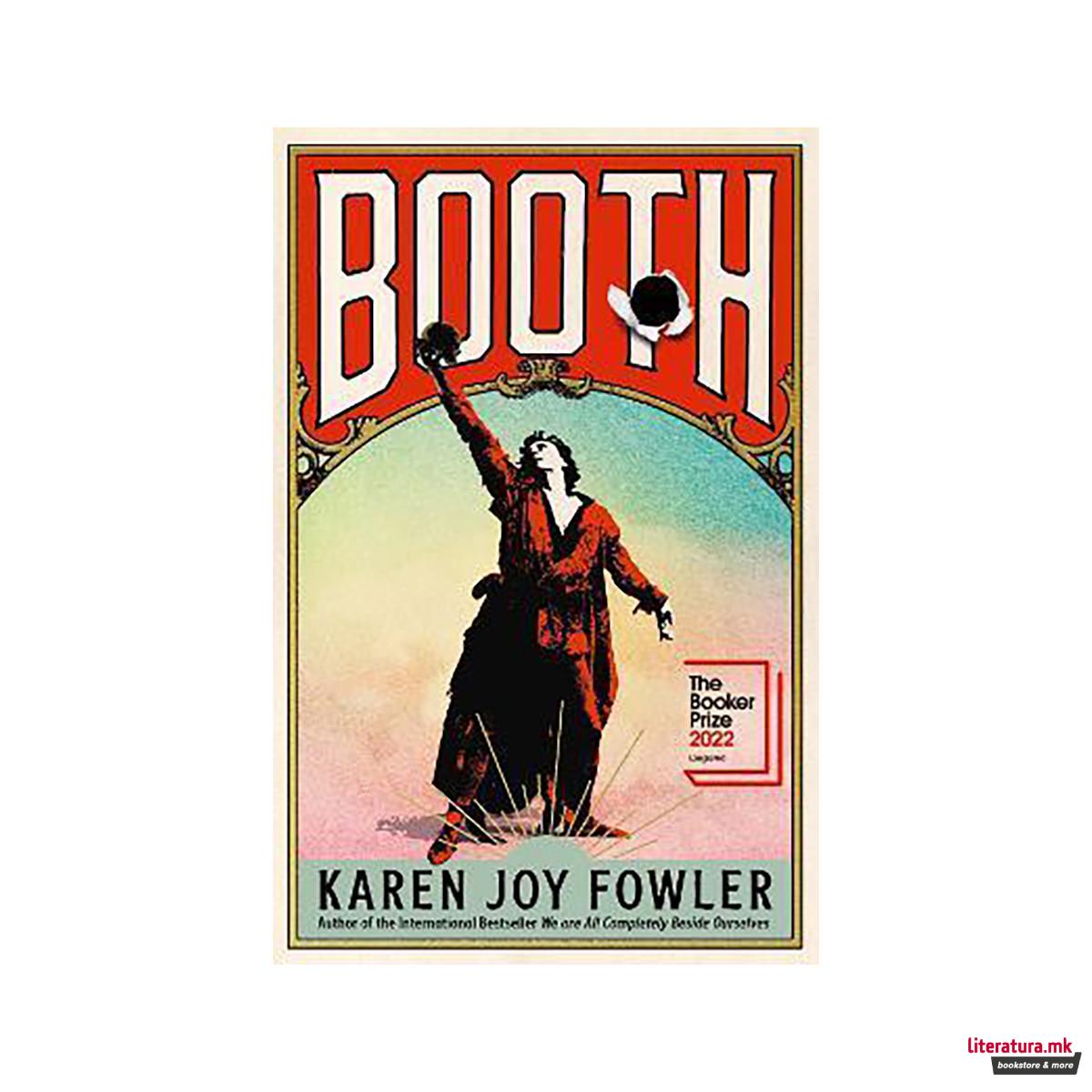 BOOTH : Longlisted for the Booker Prize 2022 