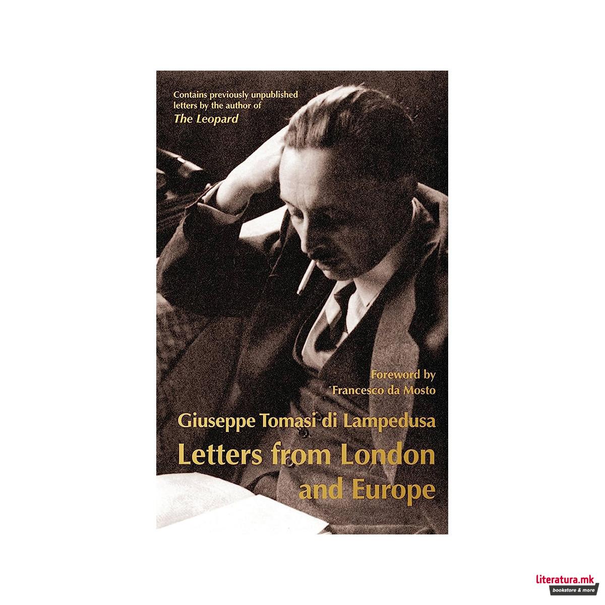 Letters from London and Europe (1925-30) 