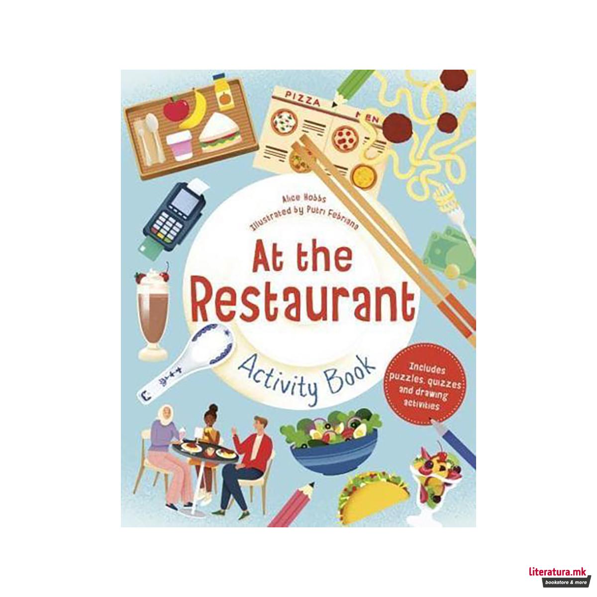 At the Restaurant Activity Book 