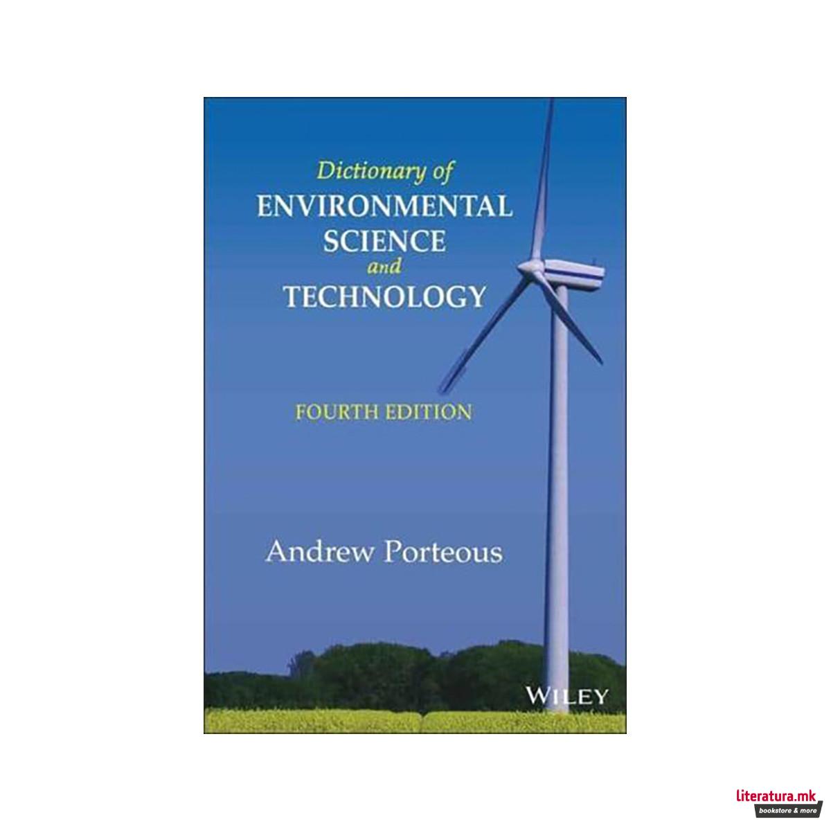 Dictionary of Environmental Science and Technology 