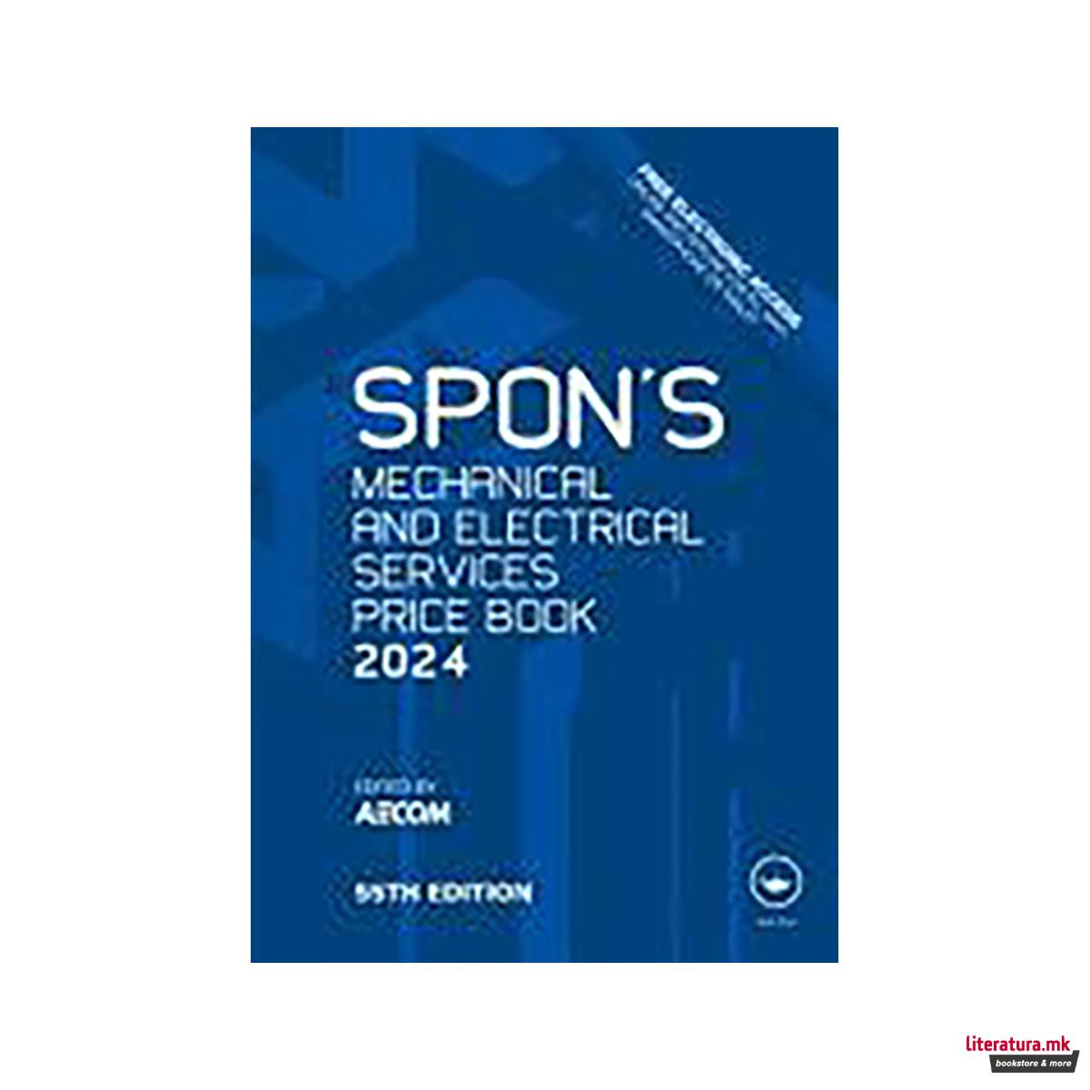 Spon's Mechanical and Electrical Services Price Book 2024 