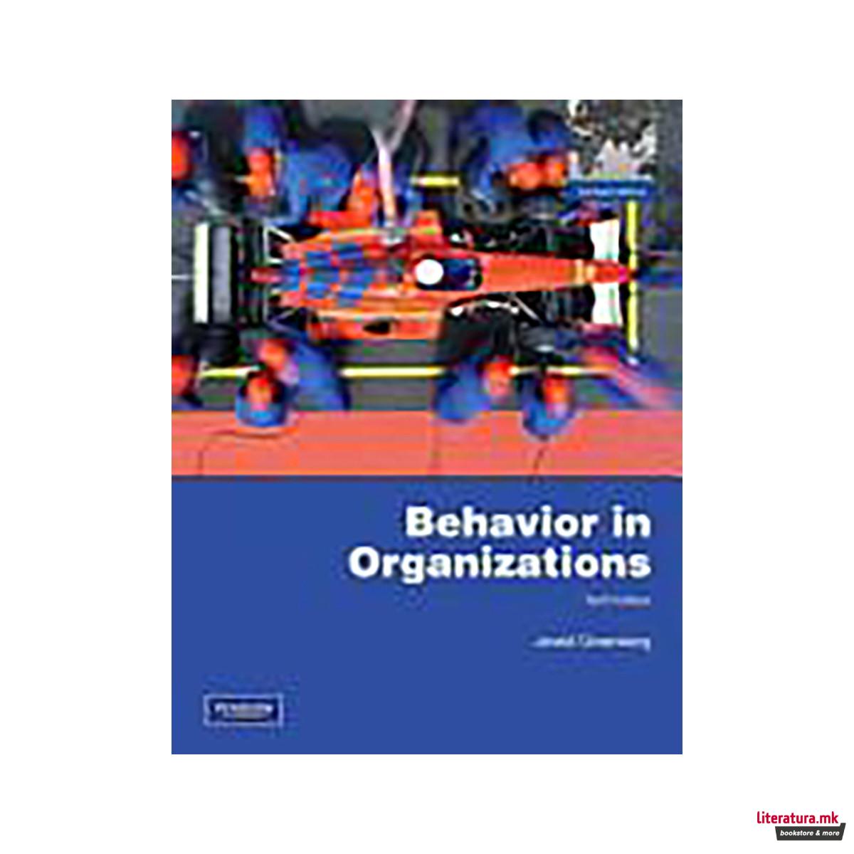 Behavior in Organizations 