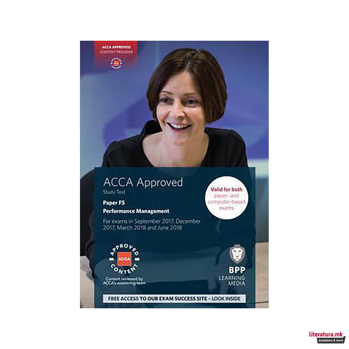 ACCA F5 Performance Management 