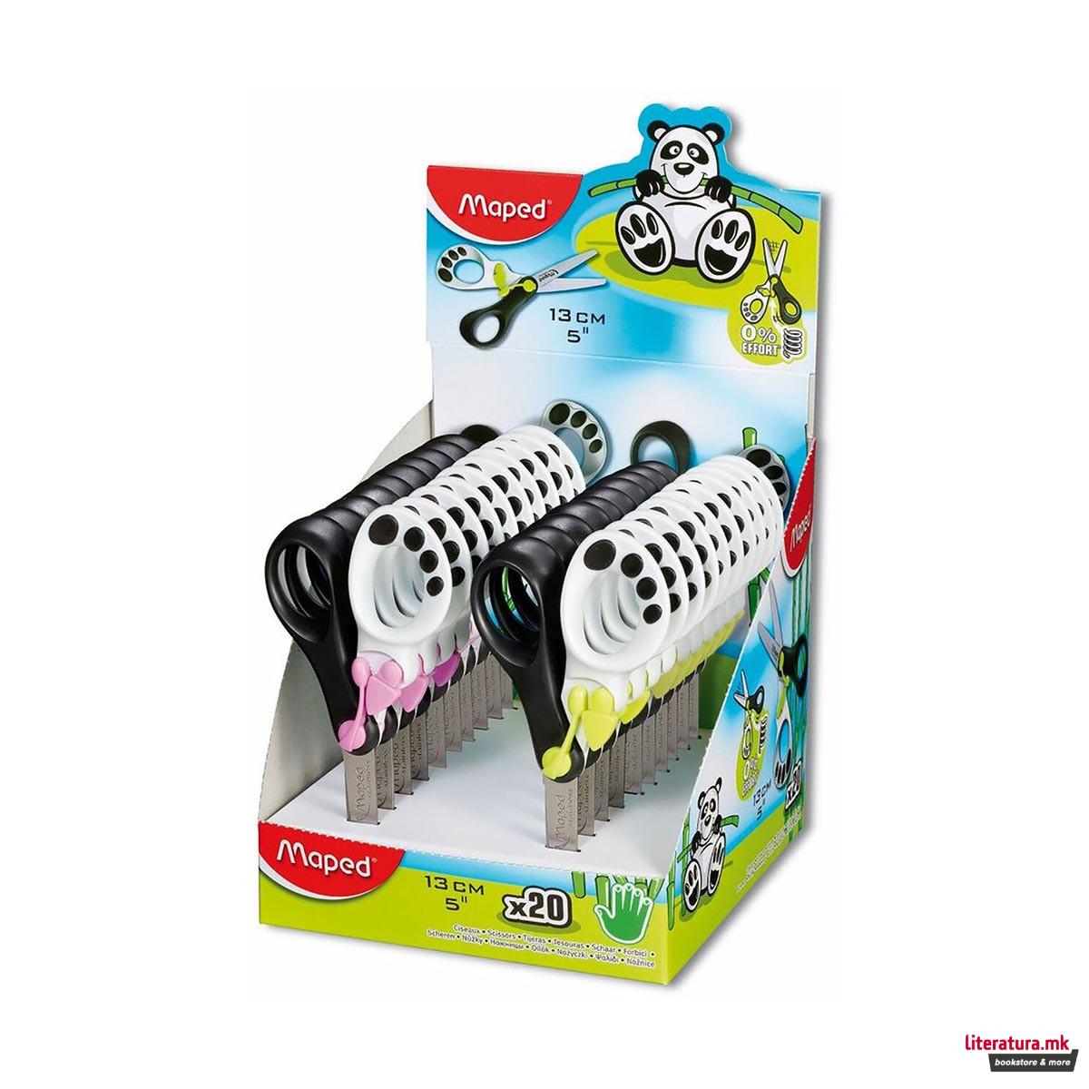 Ножици, Koopy Panda, 13cm, 3 бои 