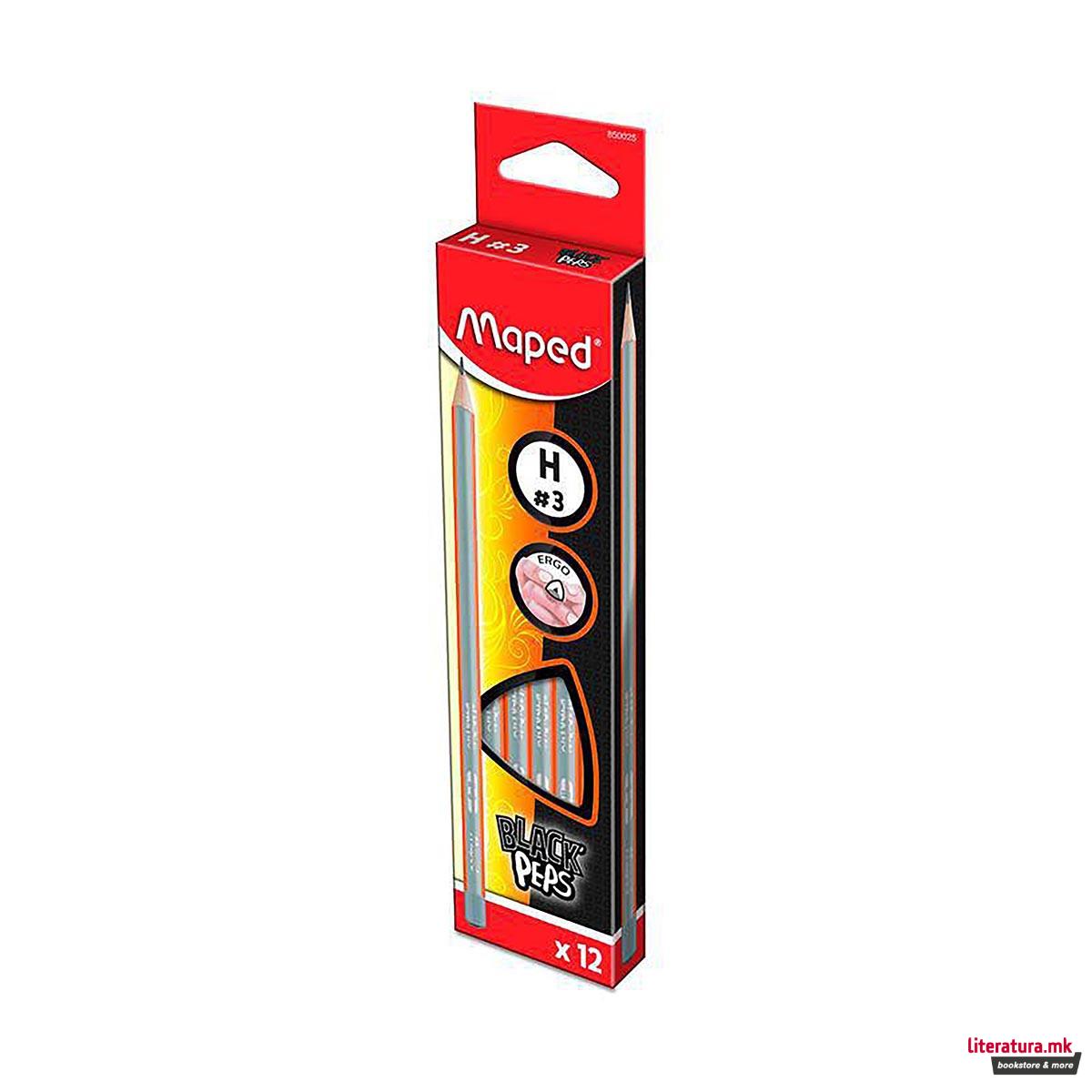 Молив, Maped, Black'Peps, H 