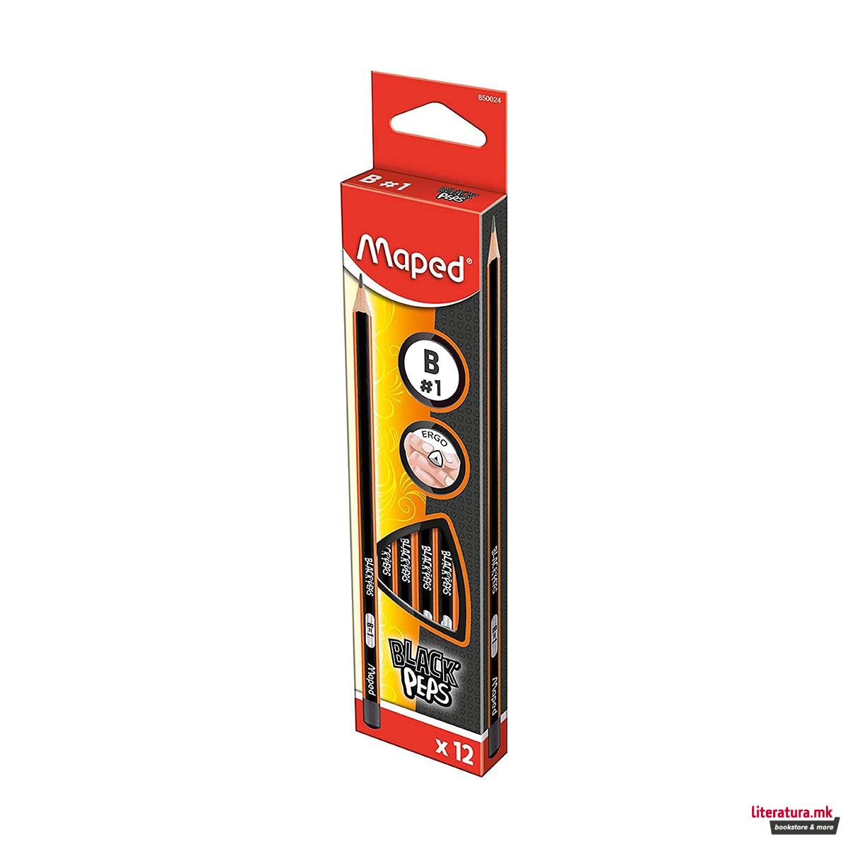 Молив, Maped, Black'Peps, B 