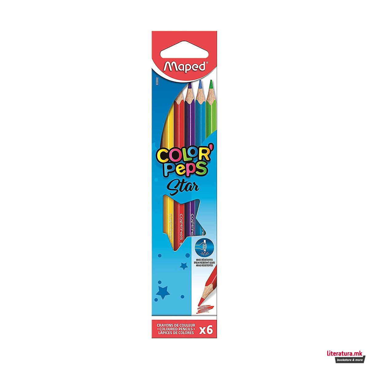 Дрвени бои Maped Color Peps 1 6 