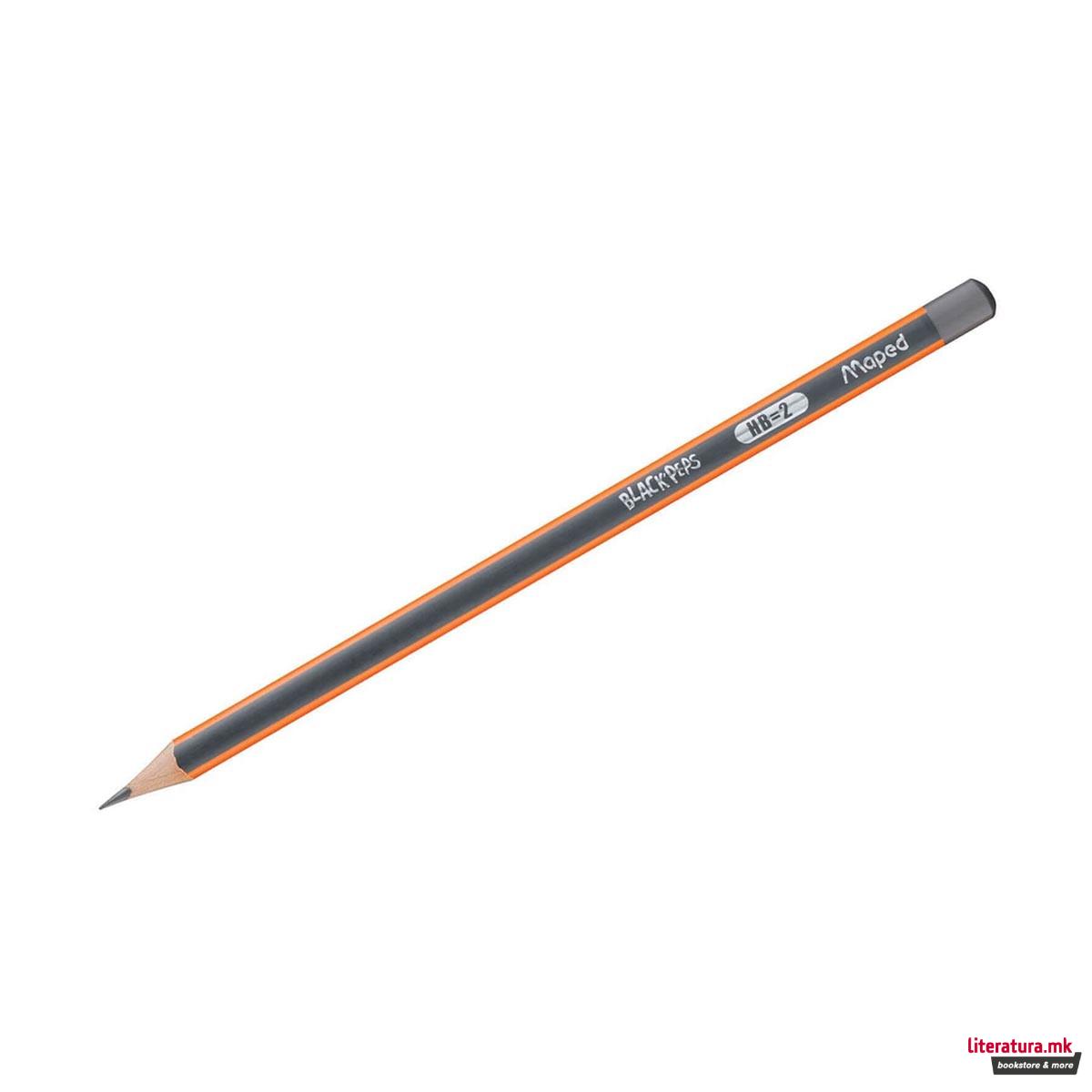 Молив, Maped, Black'Peps, HB2 