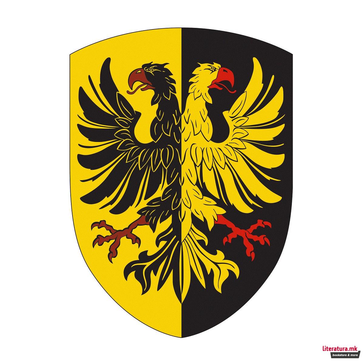 Штит,  Double-headed Еagle, 27x37cm 