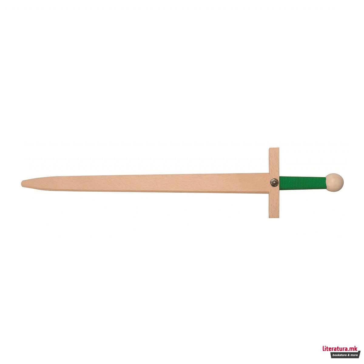 Meч, Lancelot, голем, зелен, 60cm 