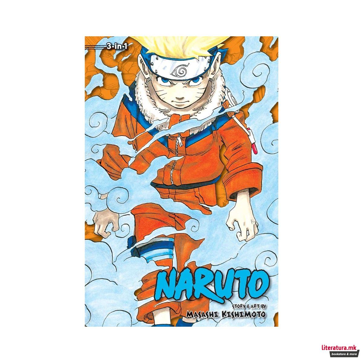Naruto (3-in-1 Edition), Vol. 1