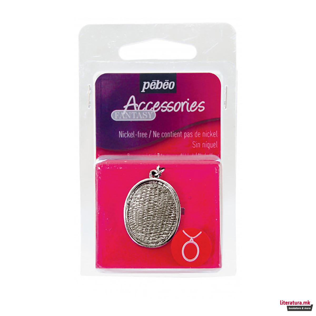 Приврзок за ланче за декорација, Pebeo, Fantasy Accessories, 20x25 мм 