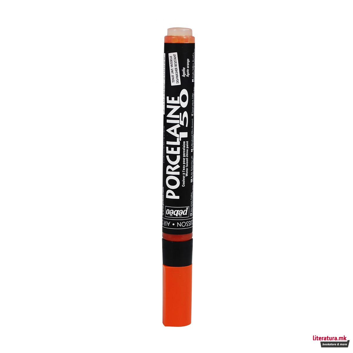 Маркер за порцелан, Pebeo, Porcelaine150, 1.2мм, agate orange 