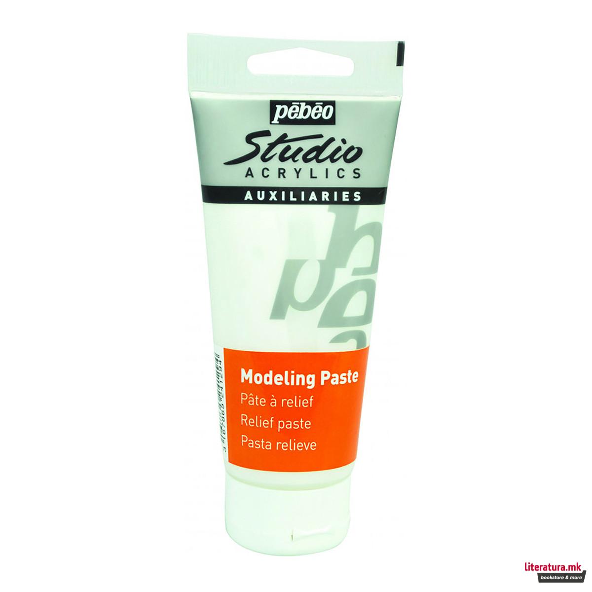 Паста за моделирање, Pebeo, Studio Acrylics Auxiliaries, 100мл 