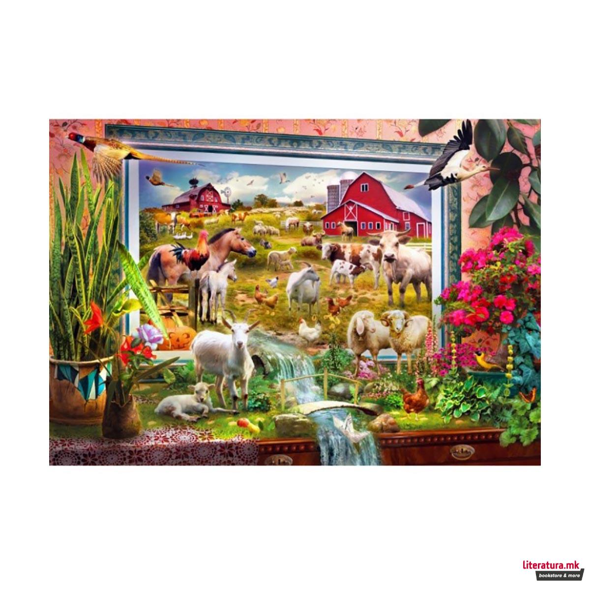 Сложувалка, Magic Farm Painting, 1000 парчиња 