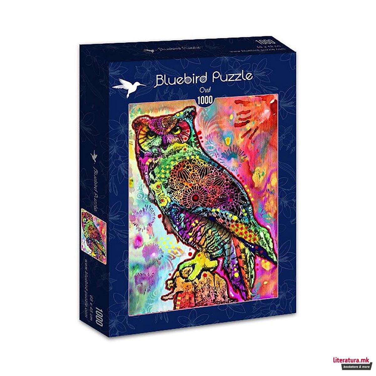 Сложувалка, Owl, 1000 парчиња 