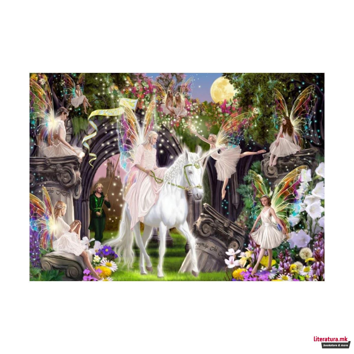 Сложувалка, Fairy Queen with Unicorn, 1000 парчиња 