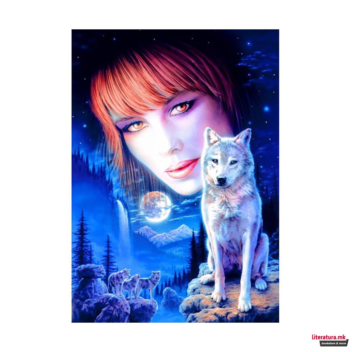 Сложувалка, Wolf Girl, 1000 парчиња 