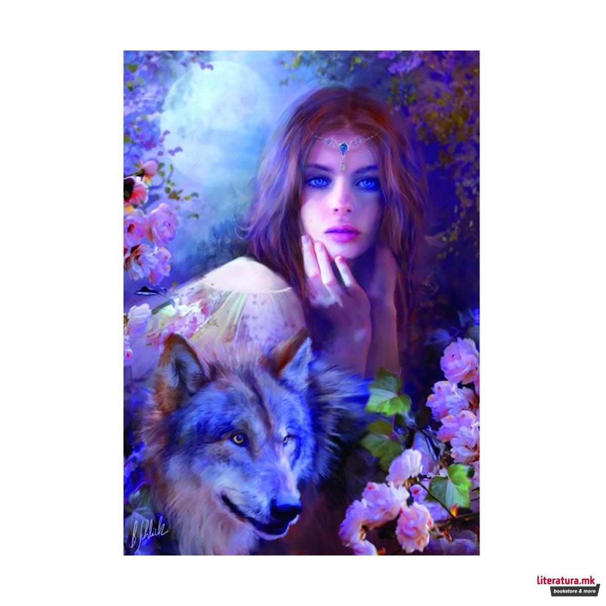 Сложувалка, Midnight Rose, 1000 парчиња 