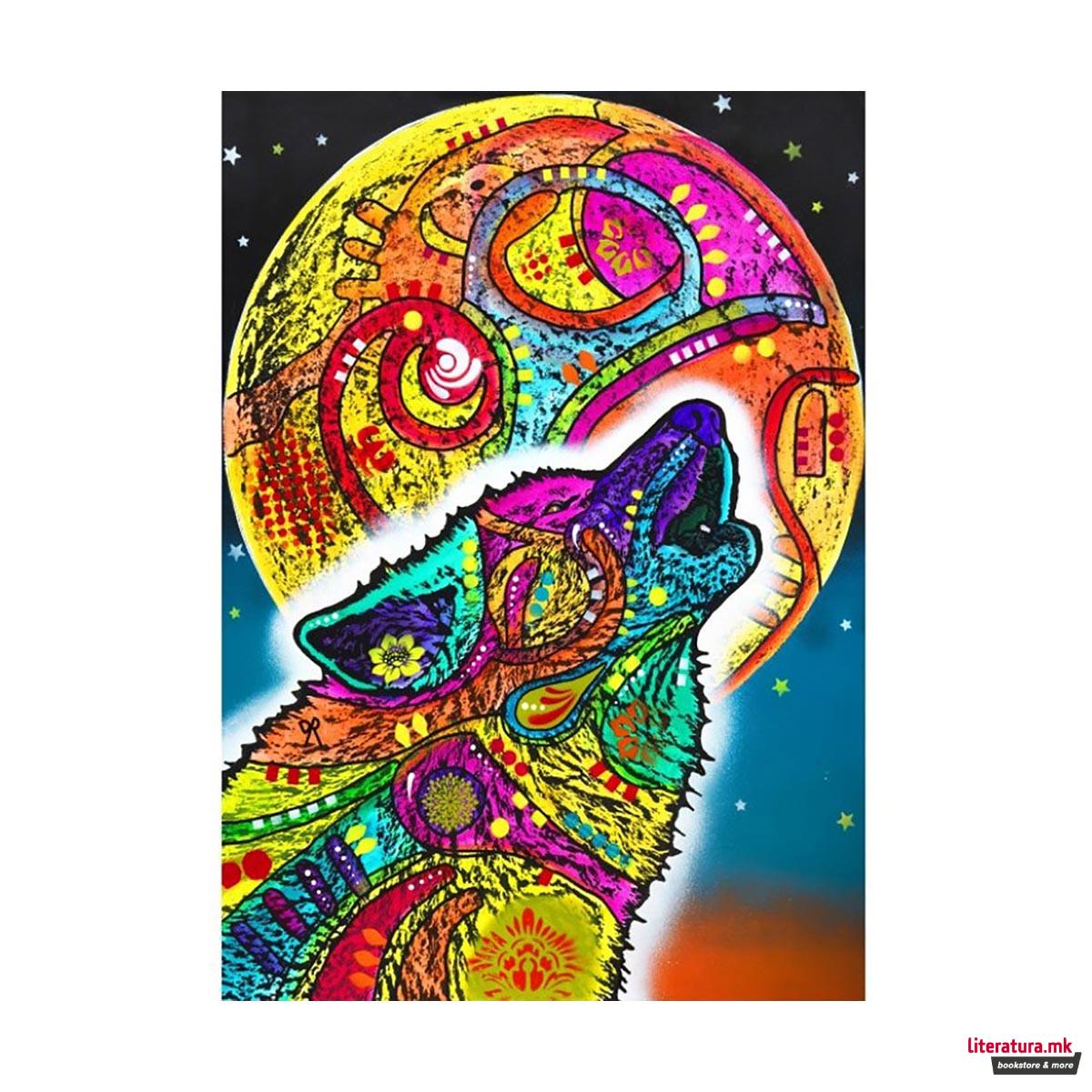 Сложувалка, Howling Wolf, 1000 парчиња 