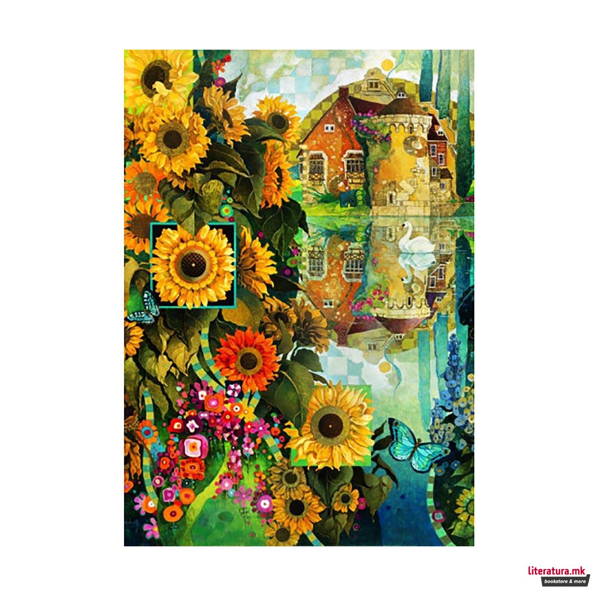 Сложувалка, A Lively View in Kent, 1000 парчиња 