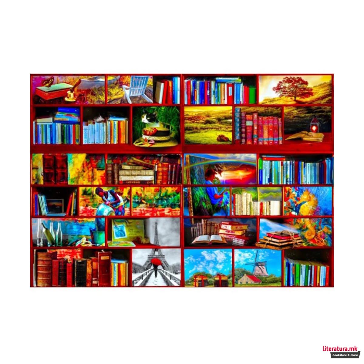 Сложувалка, TheLibrary The Travel Section, 1000 парчиња 