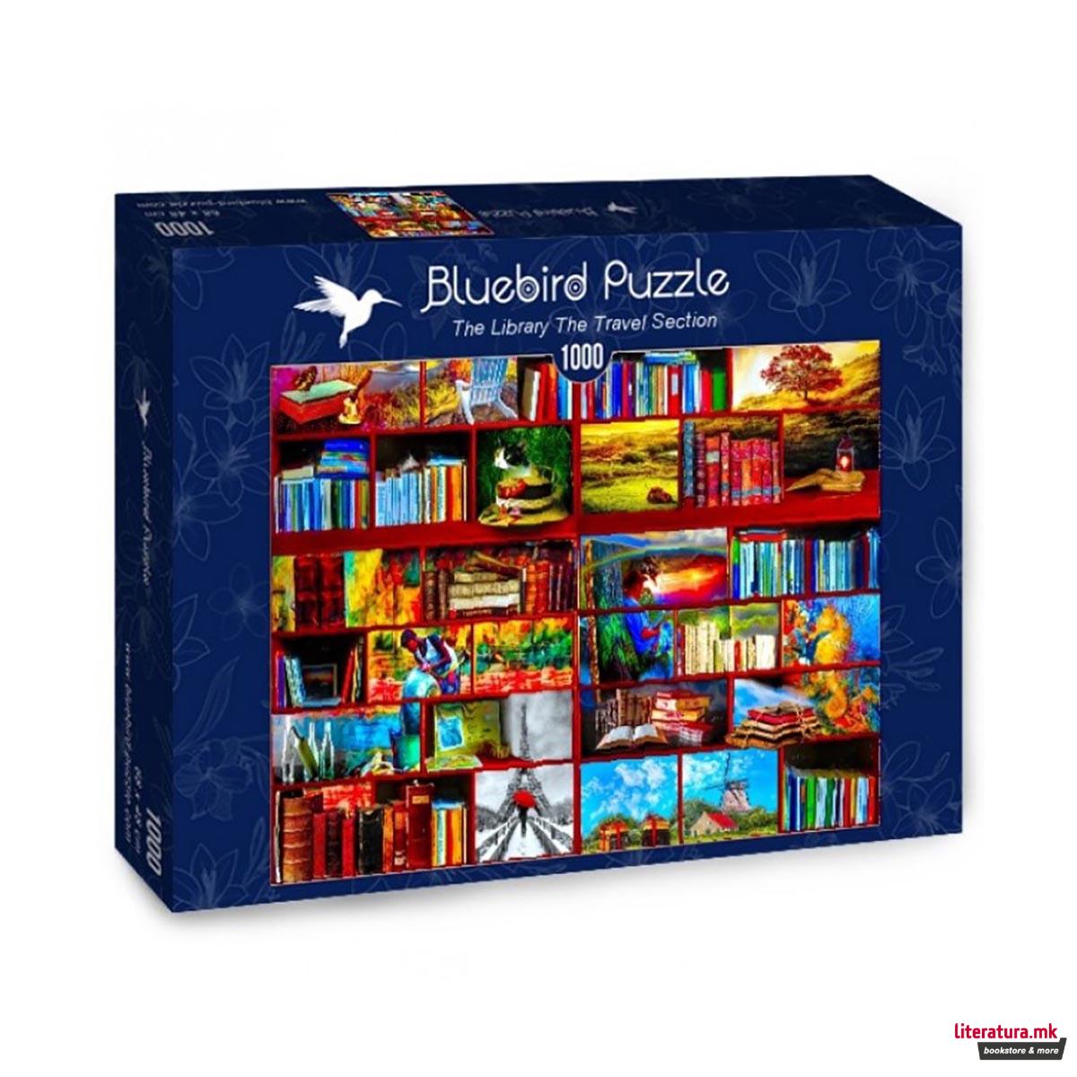 Сложувалка, TheLibrary The Travel Section, 1000 парчиња 