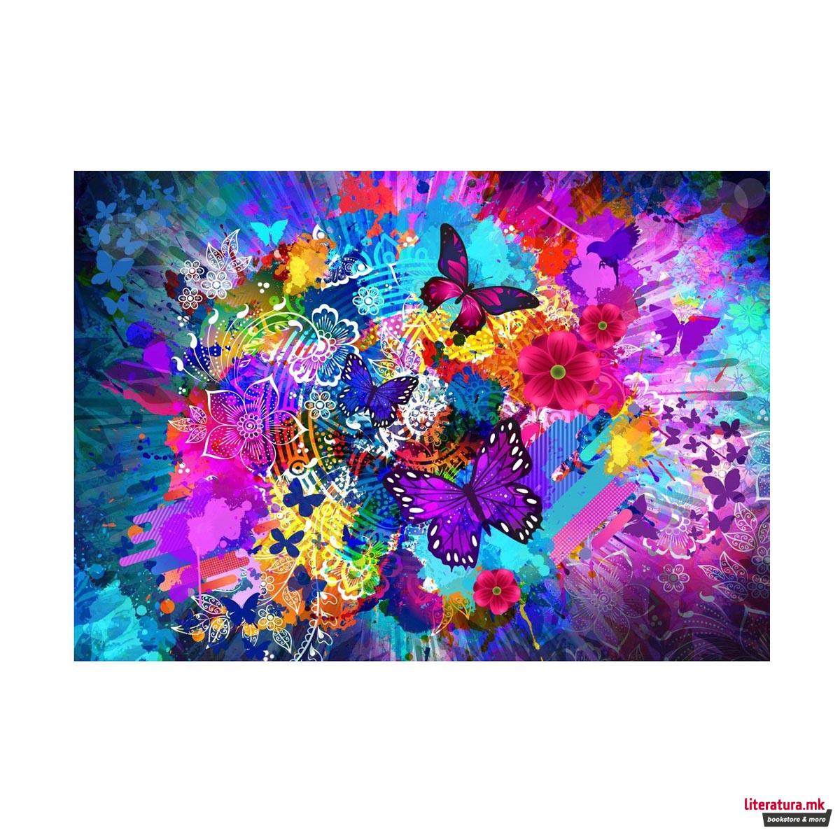 Сложувалка, Flowers and Butterflies, 1000 парчиња 