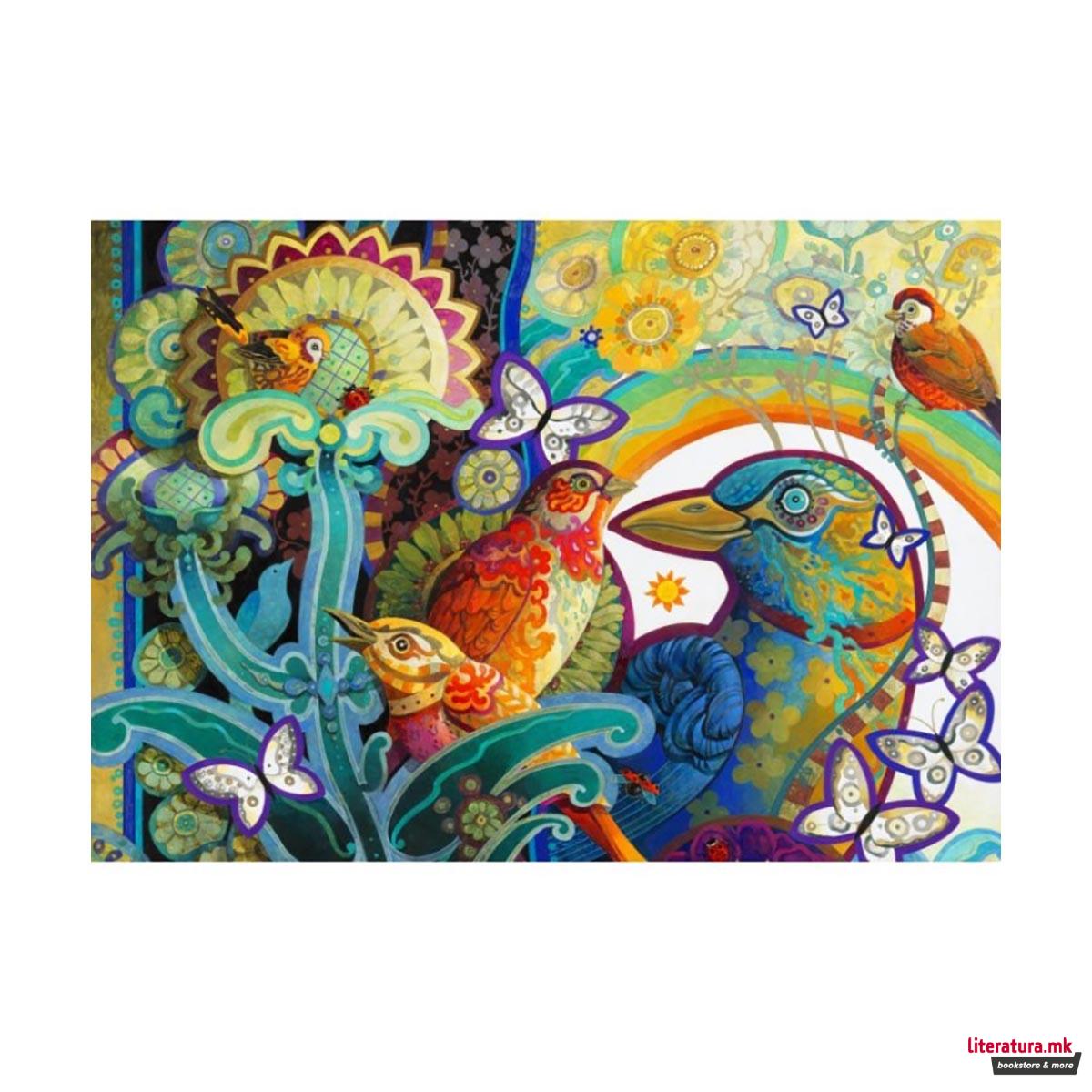 Сложувалка, Basket of Paradise, 1000 парчиња 