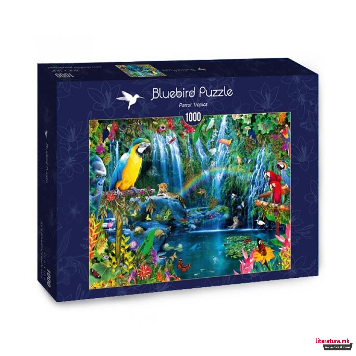 Сложувалка, Parrot Tropics, 1000 парчиња 