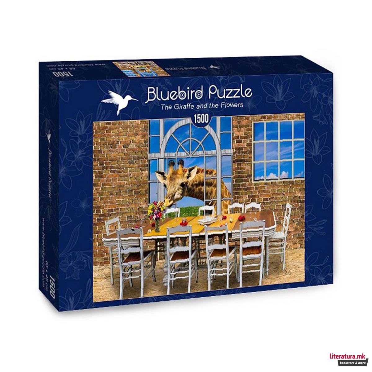 Сложувалка, The Giraffe And The Flowers, 1500 парчиња 