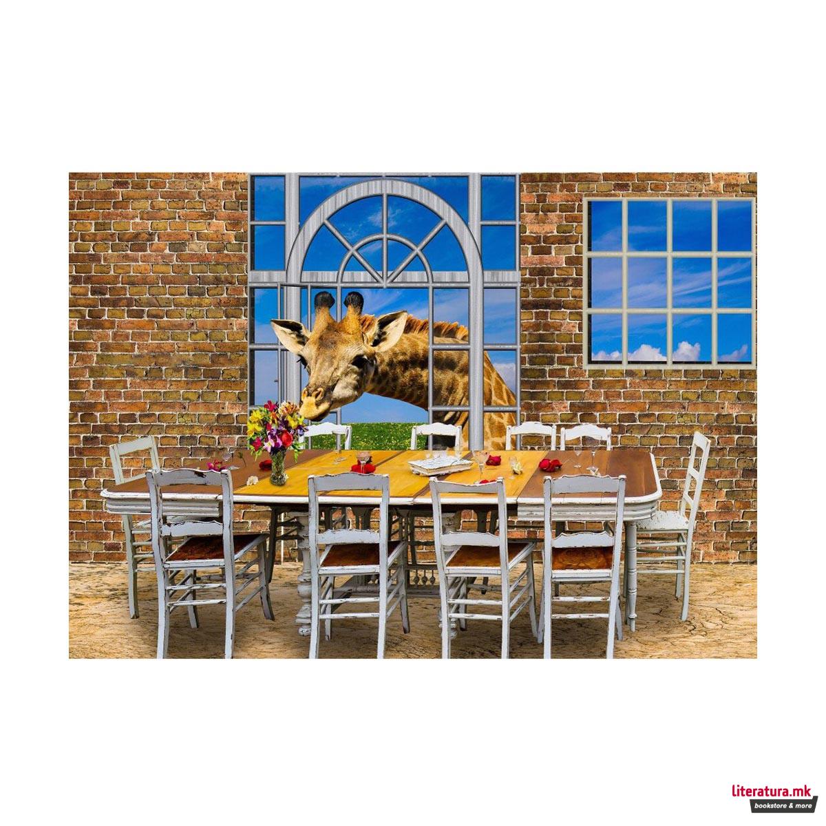 Сложувалка, The Giraffe And The Flowers, 1500 парчиња 