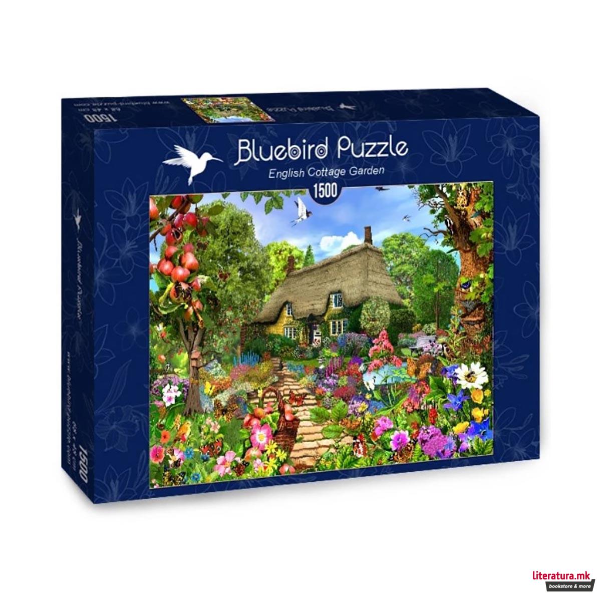 Сложувалка, English Cottage Garden, 1500 парчиња 
