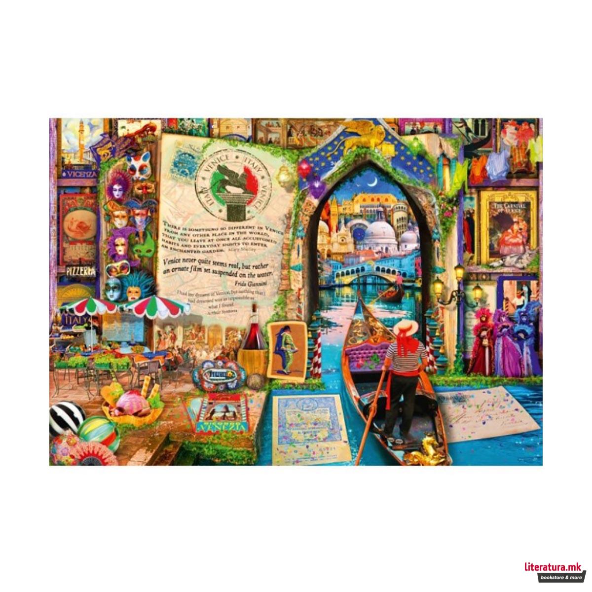 Сложувалка, Life Is An Open Book Venice, 4000 парчиња 