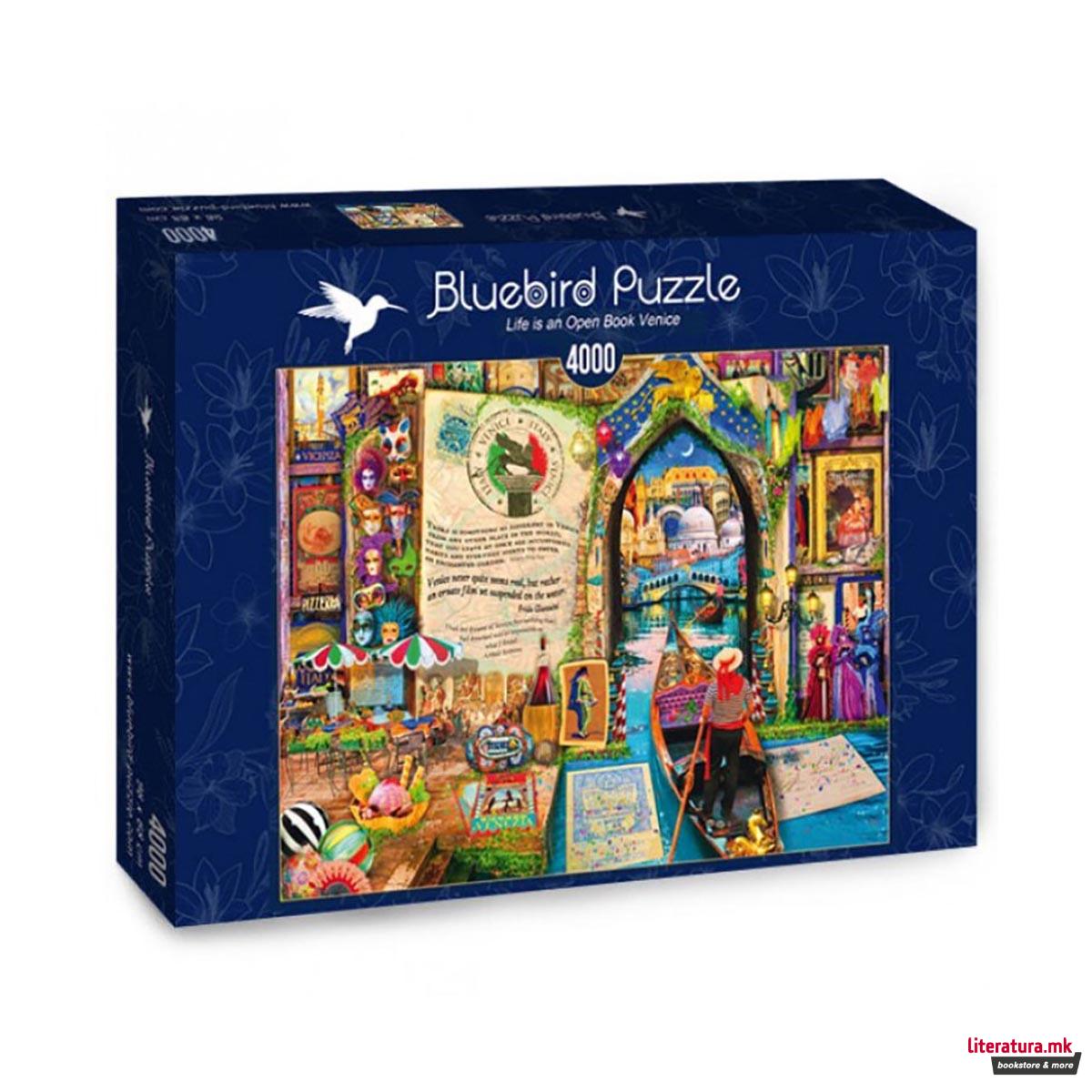 Сложувалка, Life Is An Open Book Venice, 4000 парчиња 