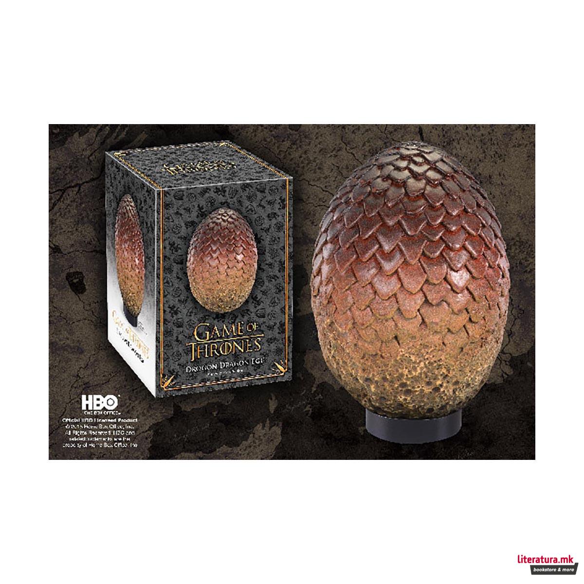 Фигура, Game of Thrones - Drogon Egg (реплика) 